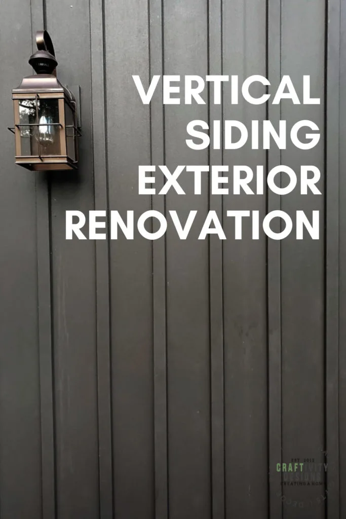 vertical siding exterior renovation