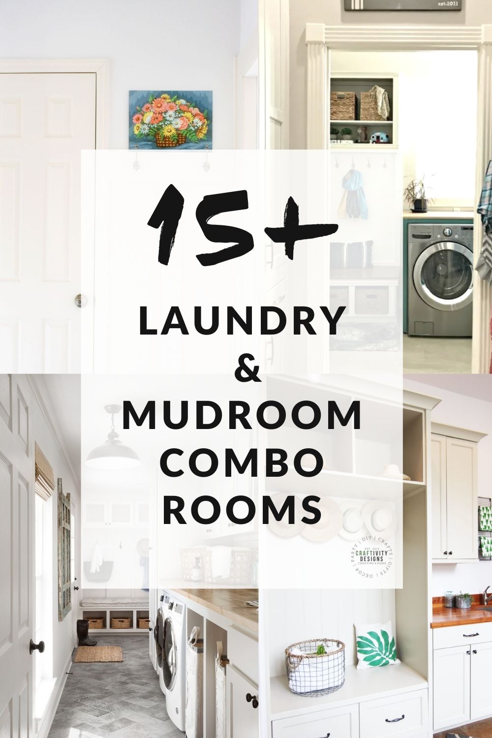 15 Mudroom And Laundry Room Combo Ideas Craftivity Designs Let's start as you enter the room… bright fresh paint and a deep cleaning. mudroom and laundry room combo ideas