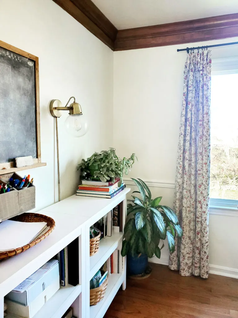 Dining Room with a Mix of Stained and Painted Trim (also a Homeschool Room)