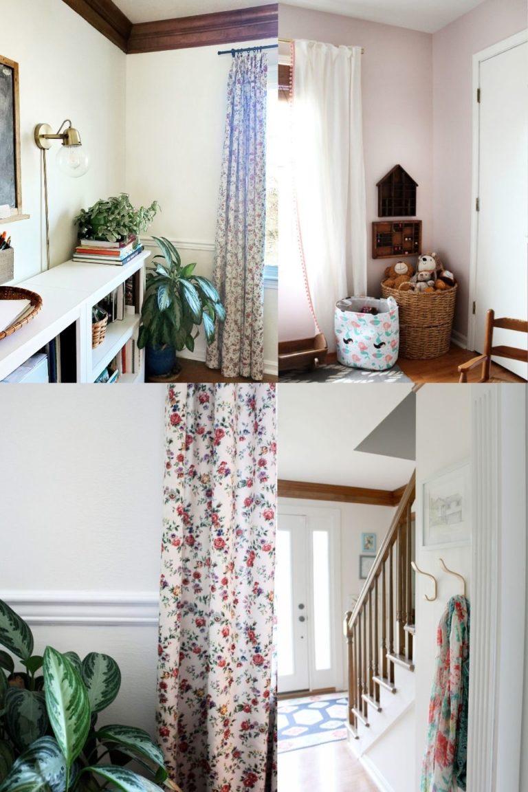 examples of rooms with a mix of wood and white trim