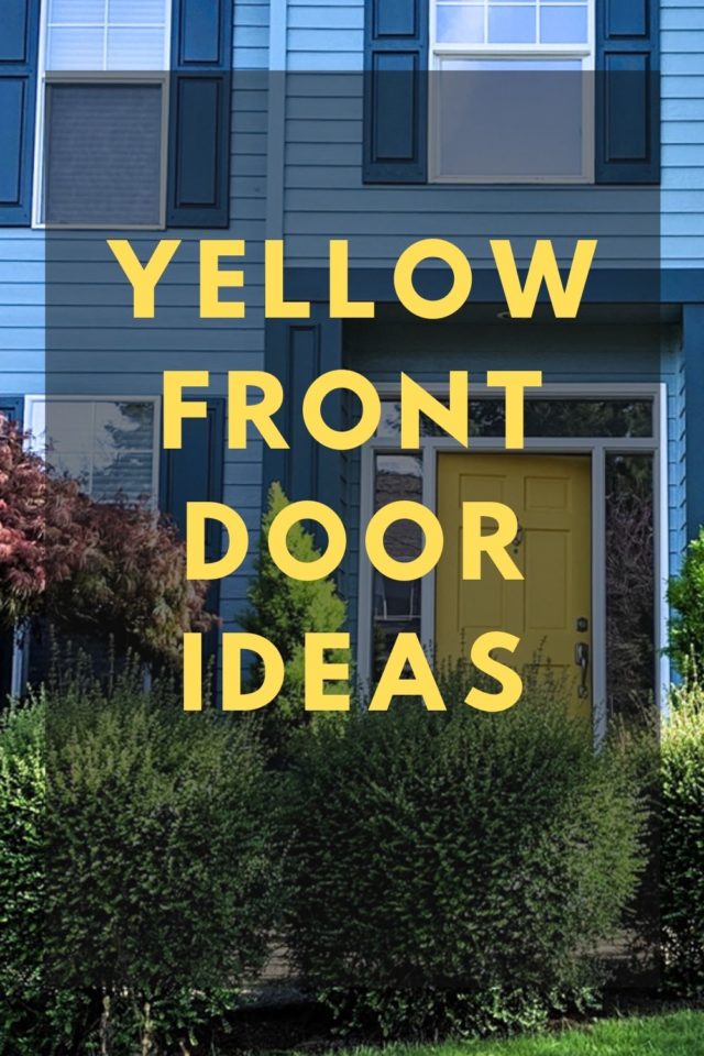20+ Homes with Yellow Front Doors Craftivity Designs