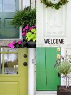12 Green Front Door Ideas