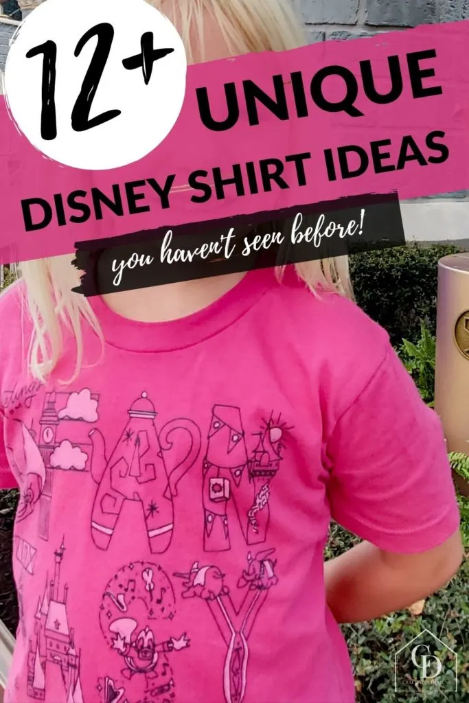 12+ unique disney shirt ideas you haven't seen before!