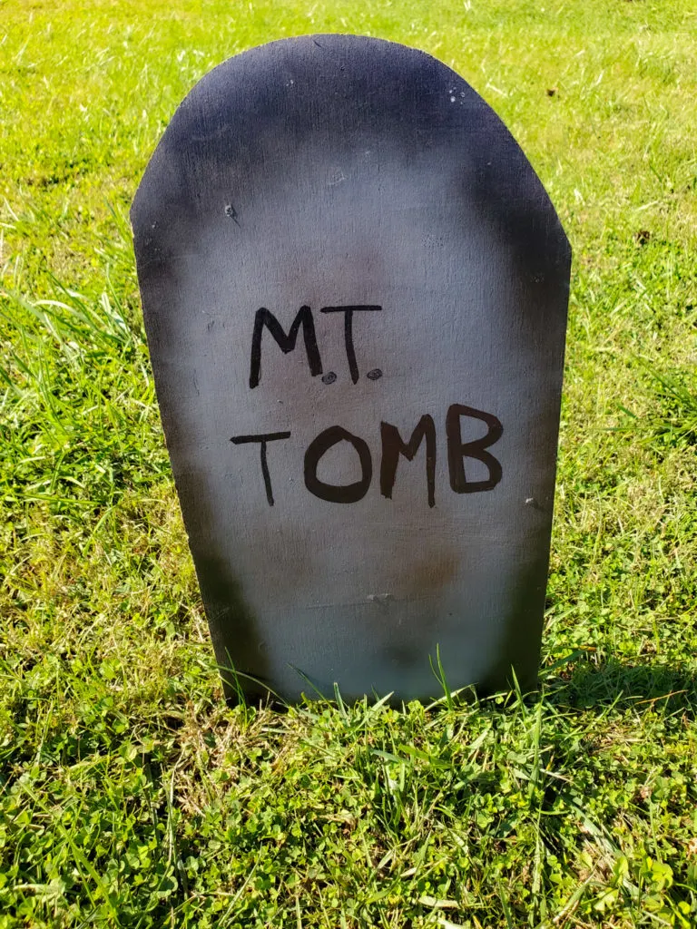 tombstone saying - m.t. tomb