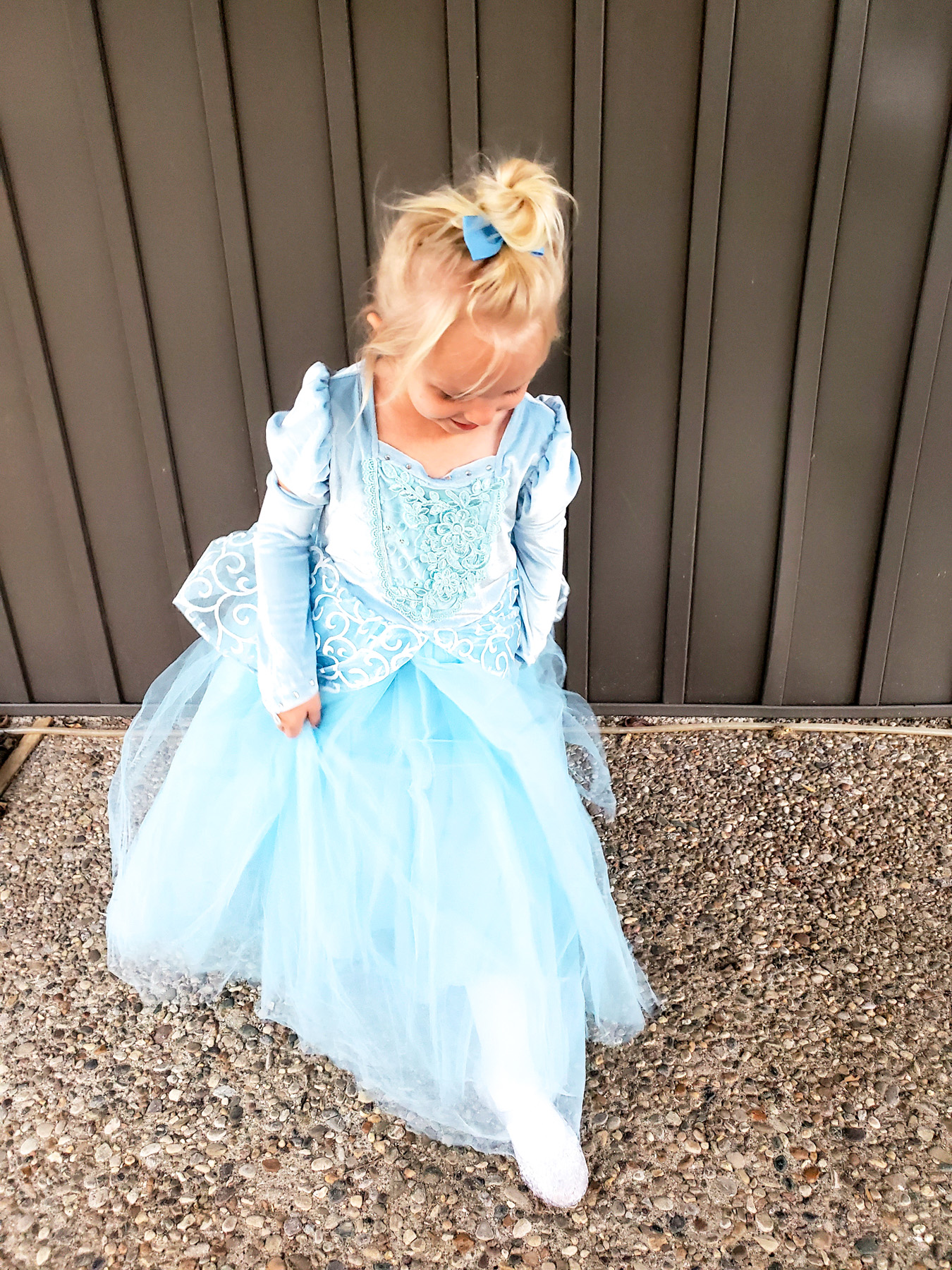 Vintage baby girl Cinderella costume