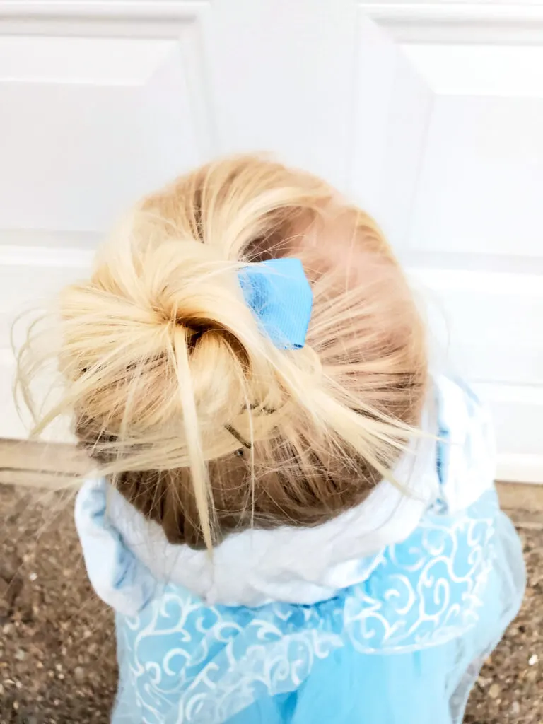 cinderella costume hair bow