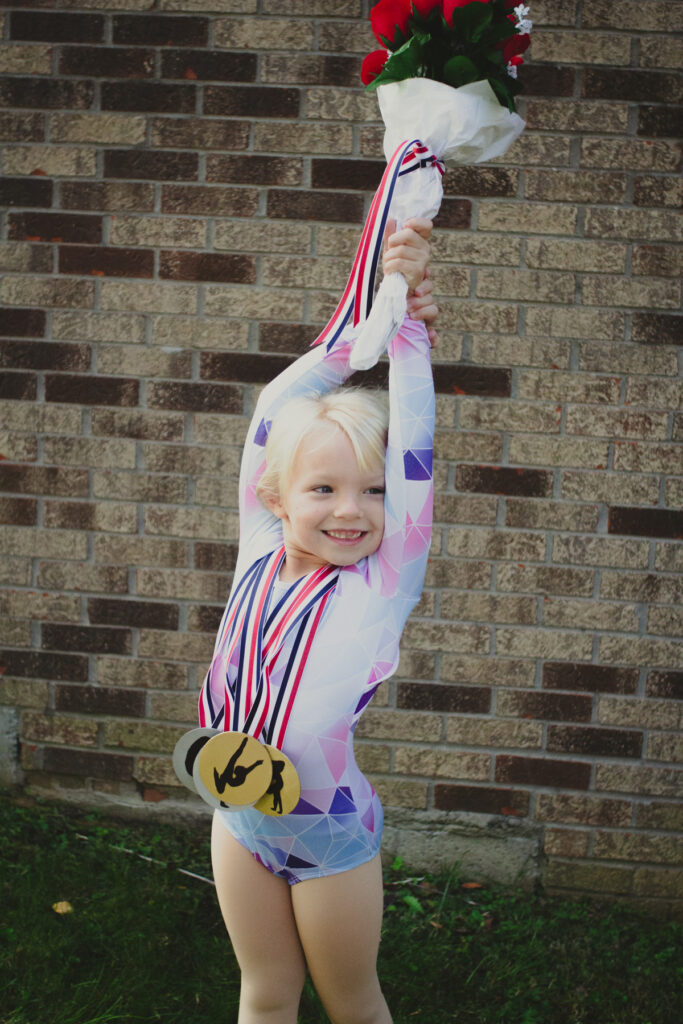 easy gymnast halloween costume
