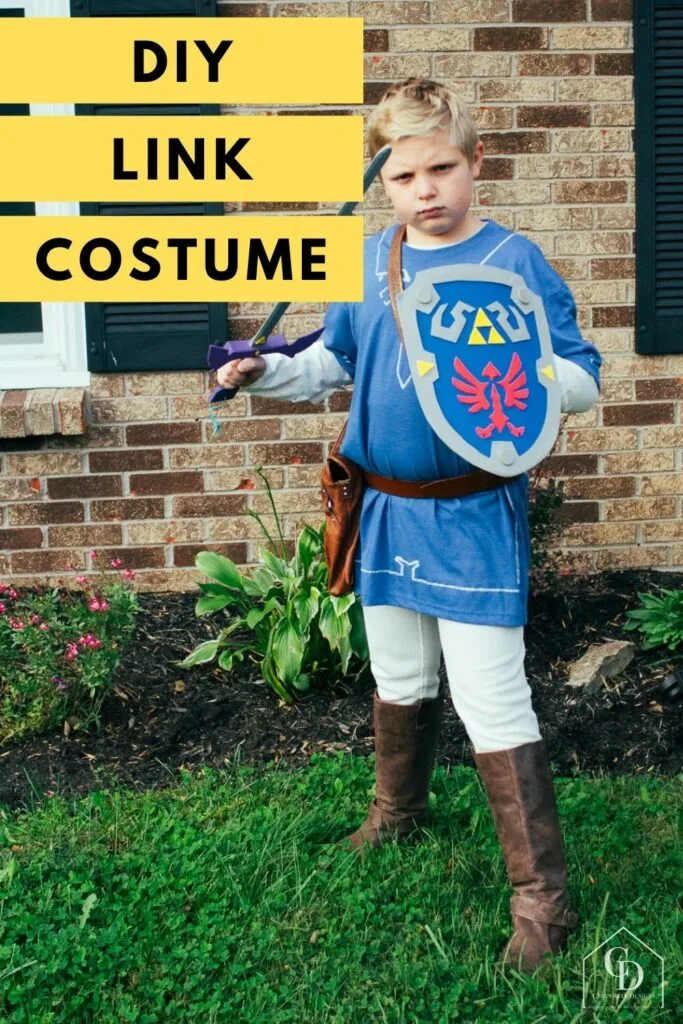 diy link costume, zelda breath of the wild diy costume