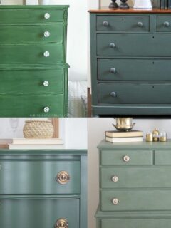 25+ Green Furniture Ideas, Green Painted Furniture Makeovers