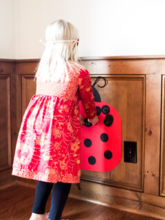 Pin the Spot on the Ladybug Game - Easy DIY Game for Miraculous Ladybug Party
