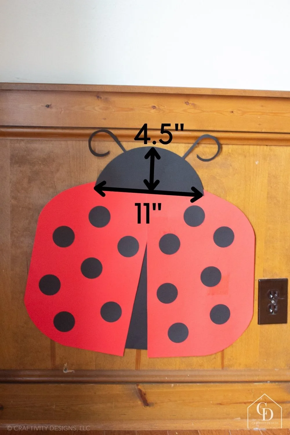 Pin the Spot on the Ladybug Game - Easy DIY