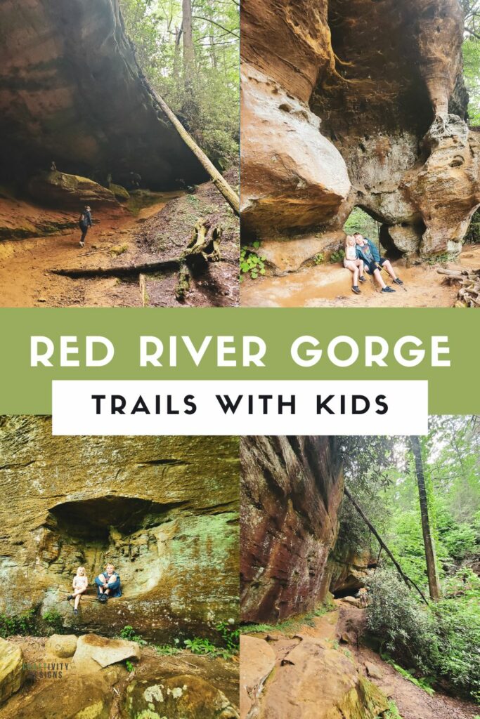 red river gorge trails with kids