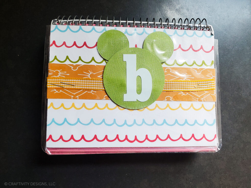 How to make a Disney Autograph Book from a Spiral Bound Notecard Book (with Meet and Greet Photos!)