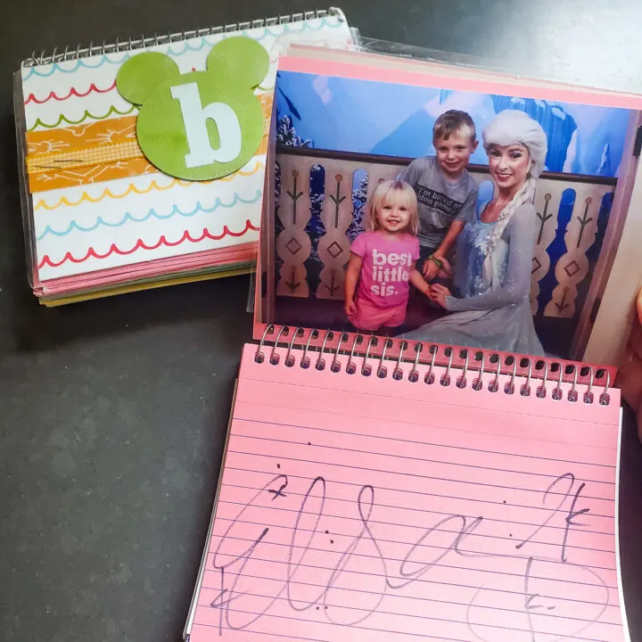 How to make a Disney Autograph Book (with Meet and Greet Photos!)