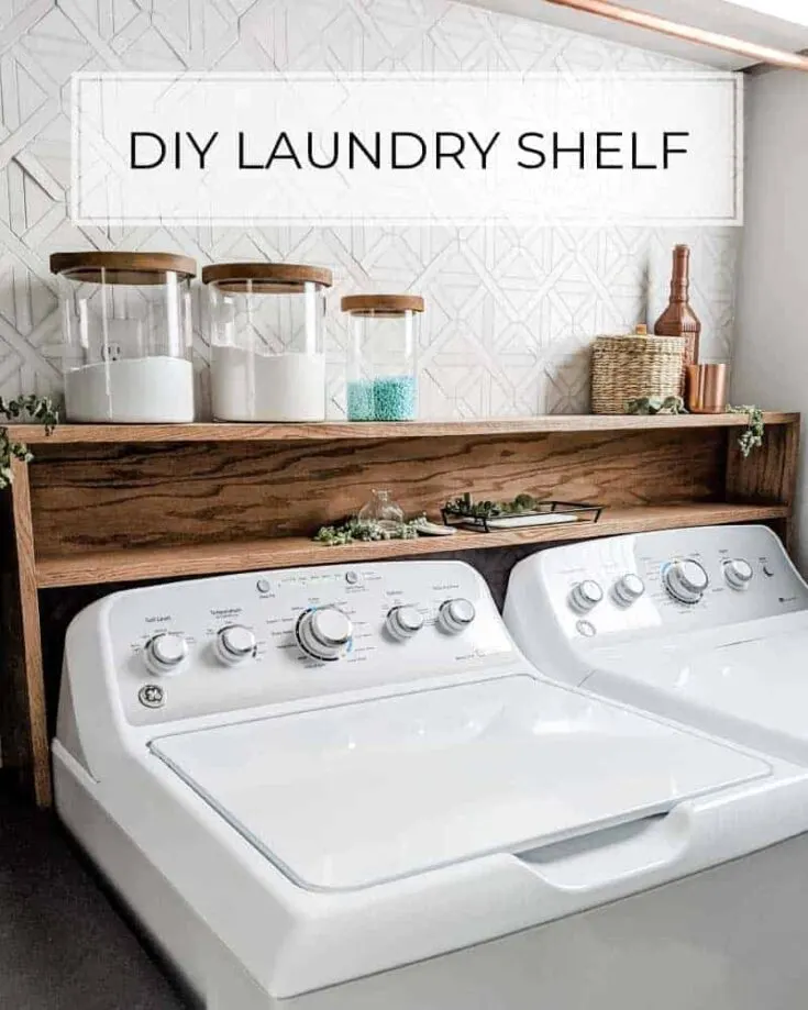 7+ Shelf Over Washer and Dryer Ideas (with Photos) – Craftivity