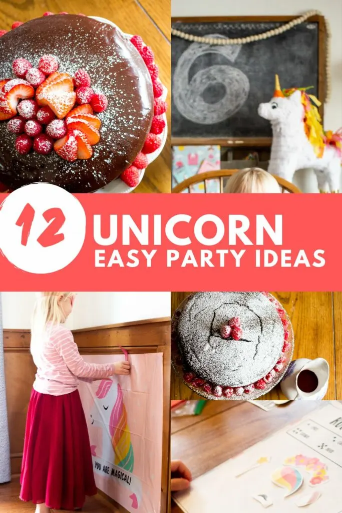 12 easy unicorn birthday party ideas