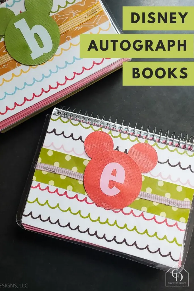 Disney Autograph Books for Character Meet and Greets and Signatures