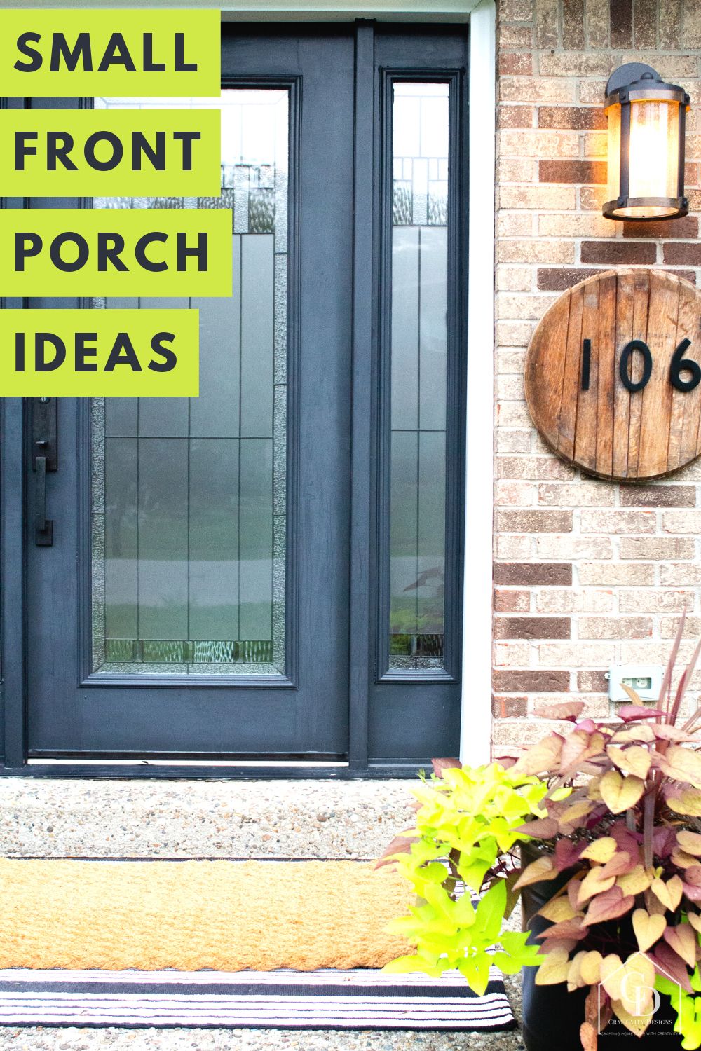 5 Small Front Porch Ideas (on a Budget!) – Craftivity Designs
