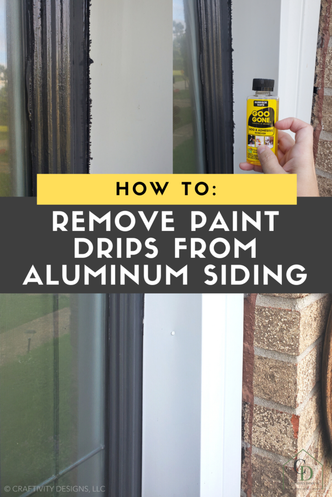 how to remove paint from aluminum, paint splatters, drips, bleed, etc.