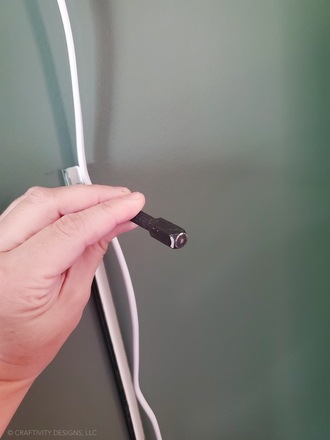 how to install cord covers for walls with nails instead of adhesive