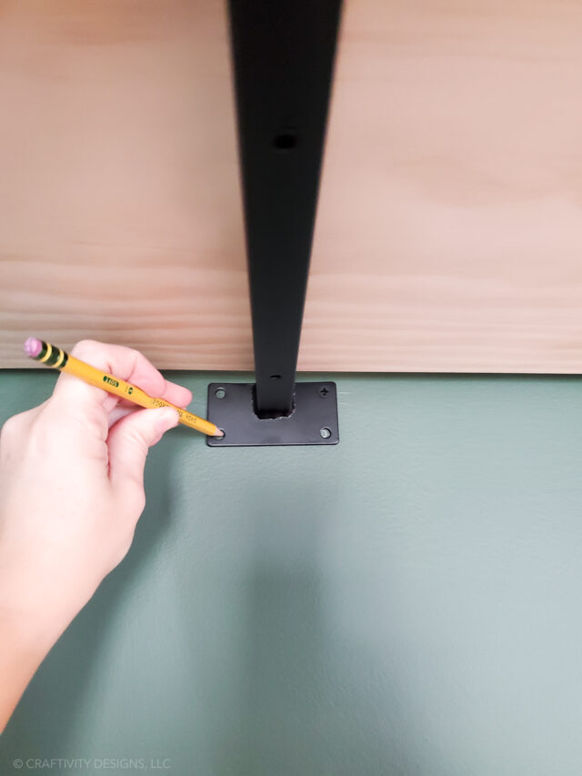 How to Install Heavy Duty Shelf Brackets and Wall Shelves Craftivity