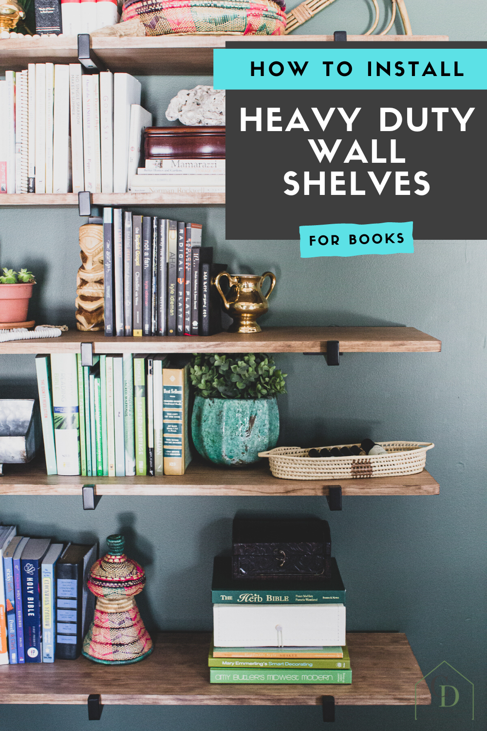 How To Install Heavy Duty Shelf Brackets How to Install Heavy Duty Shelf Brackets and Wall Shelves – Craftivity  Designs