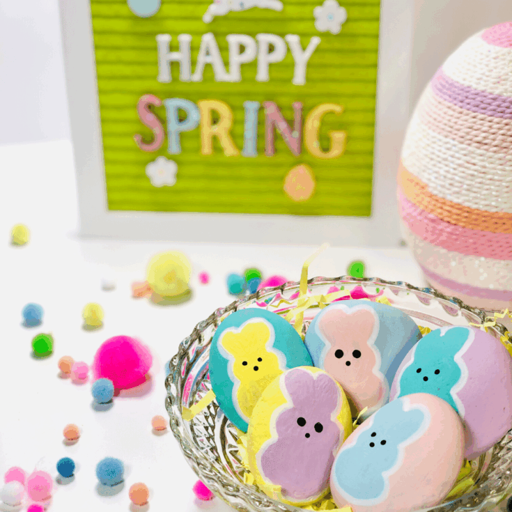 Image for "Peeps" Painted Rocks
