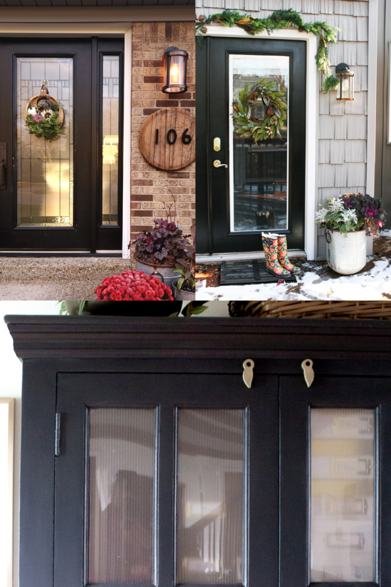 Best Black Paint Colors, Sherwin Williams Tricorn Black, Benjamin Moore Black Panther