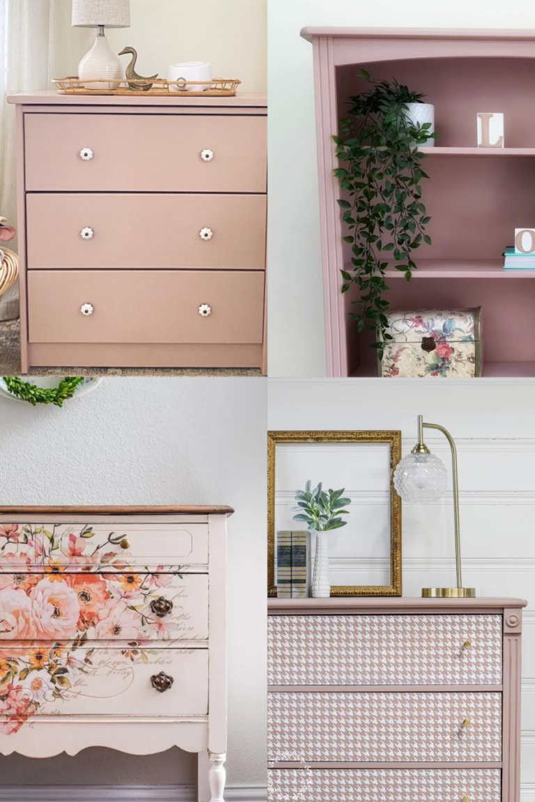 15+ Pretty Pink Furniture Ideas and Makeovers