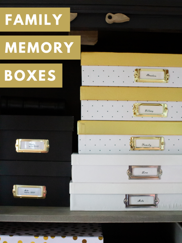 3 Ways to Use a Memory Box