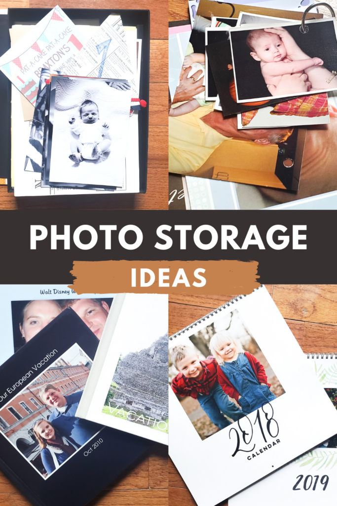 Photo storage ideas (memory boxes, o-rings, vacation photo books, photo calendars)