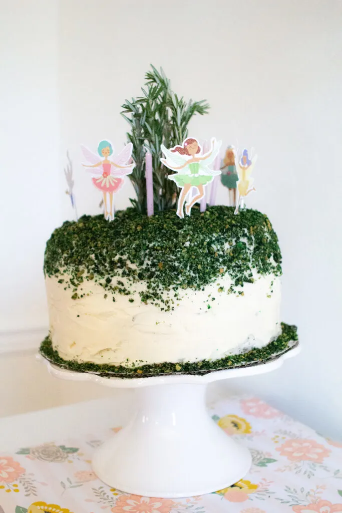 easy fairy birthday cake