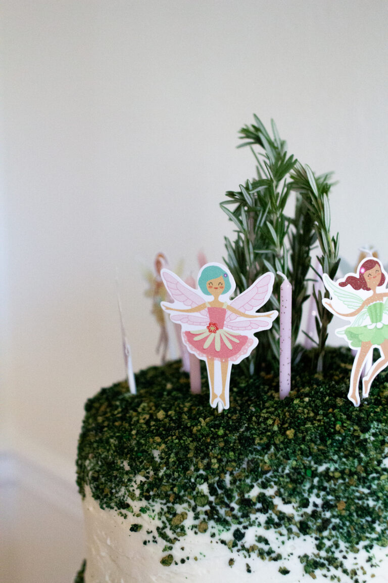 easy fairy birthday cake