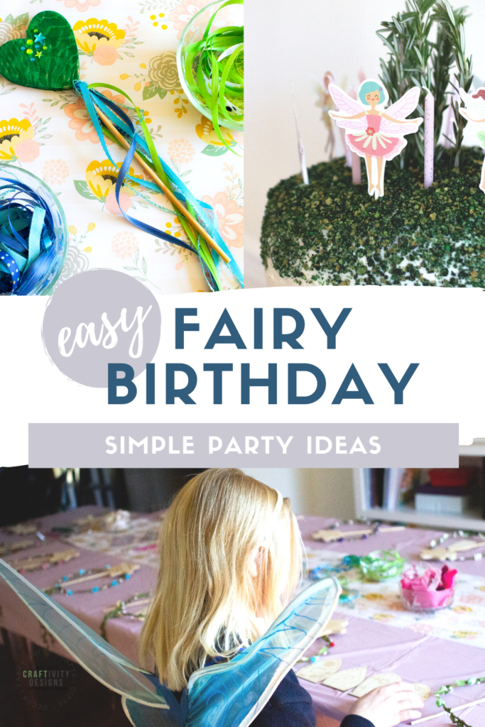 easy fairy birthday - simple party ideas