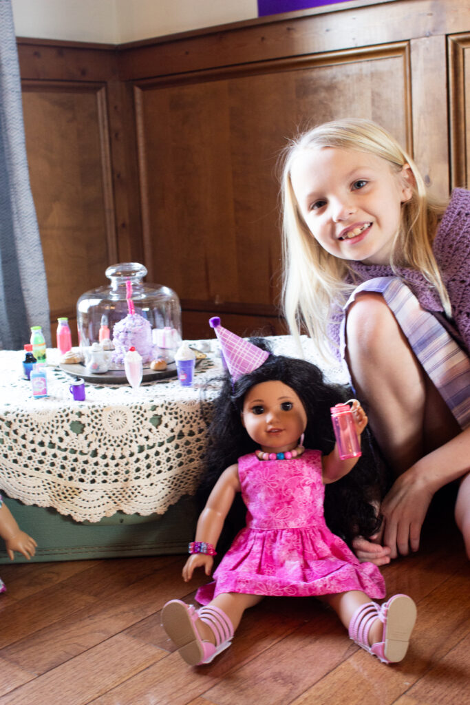 american girl doll birthday party theme
