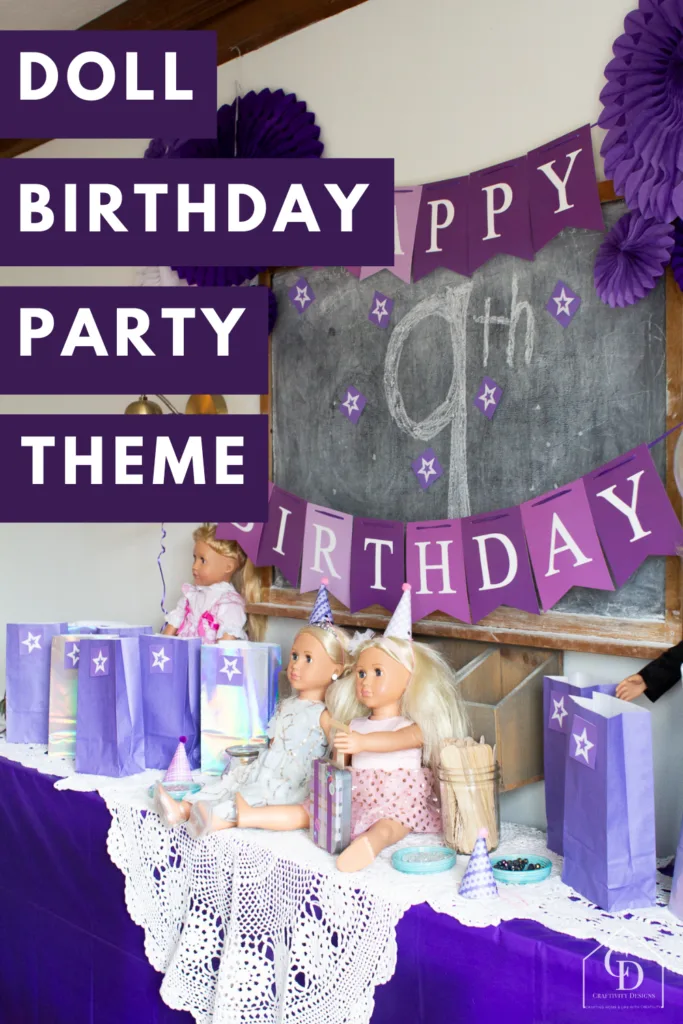 american girl doll birthday party theme