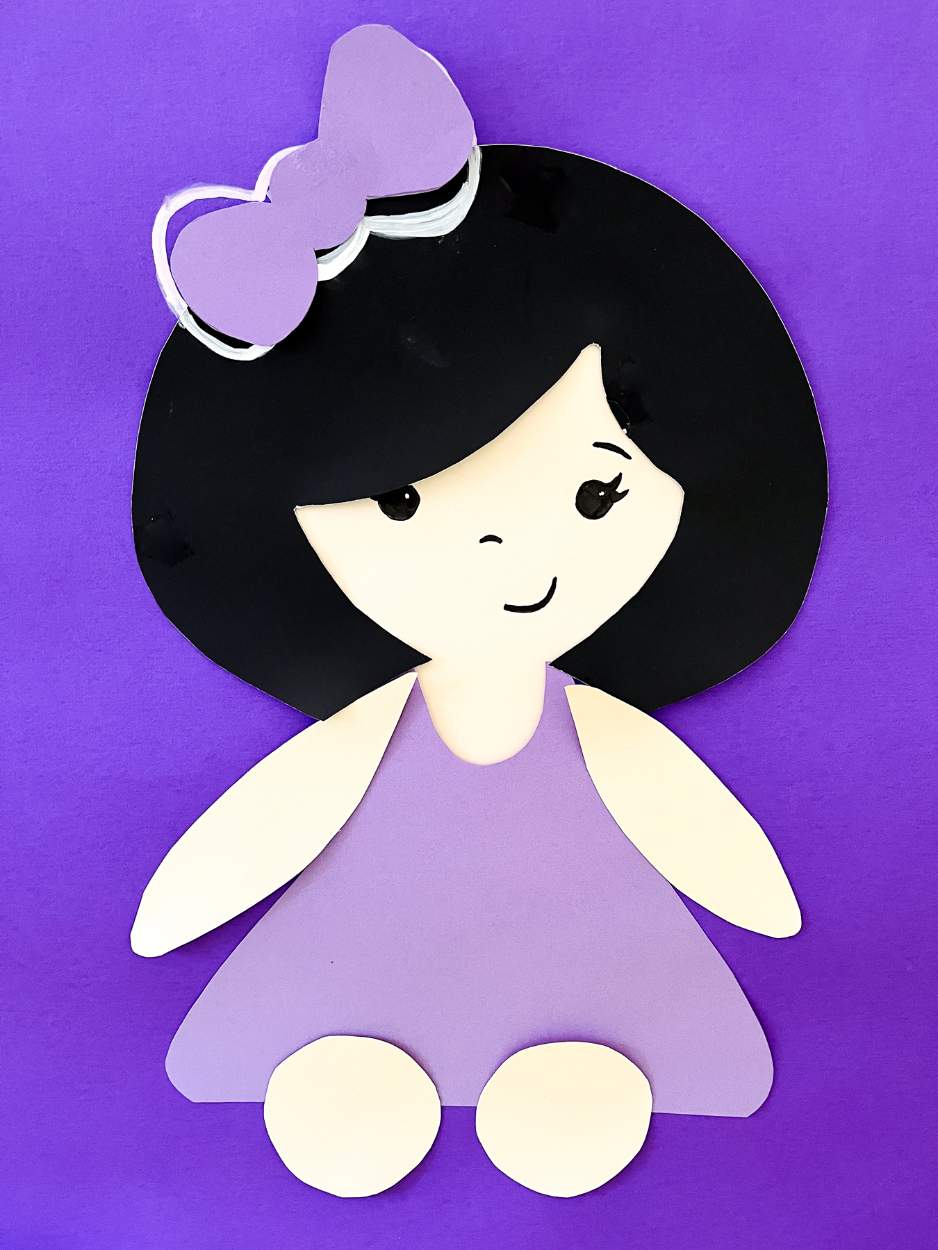 Pin the Bow on the Doll Game