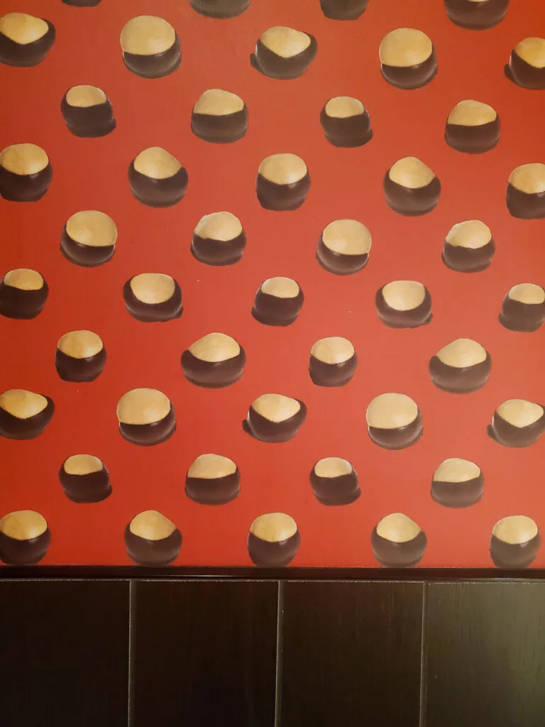 buckeye wallpaper for ohio state at graduate hotel in Columbus